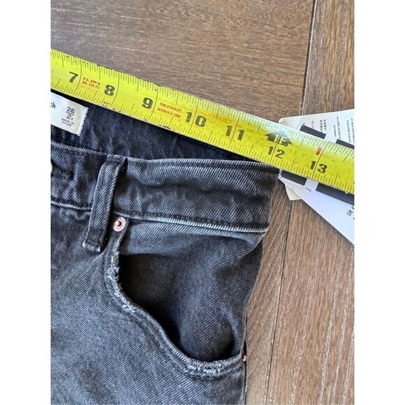 NWT Abercrombie and Fitch Curve Love The Straight Ultra High Rise Size 26 / 2R - Picture 7 of 8
